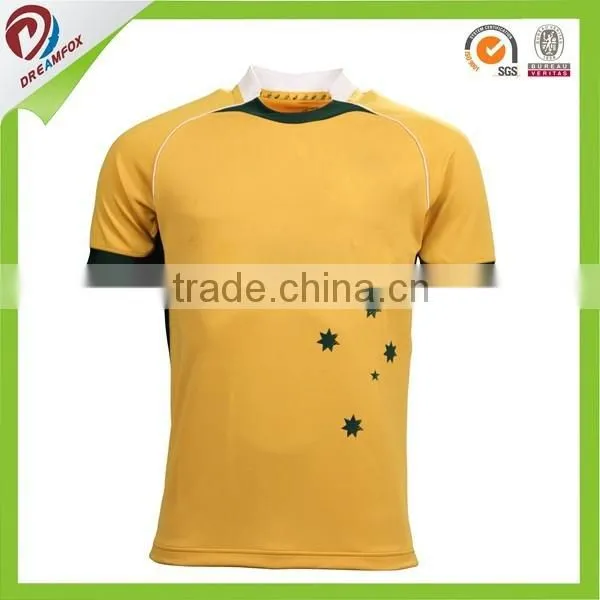 100% Polyester Custom Rugby Jersey New Design Custom Rugby Ball,south Africa Rugby Jersey photo-5