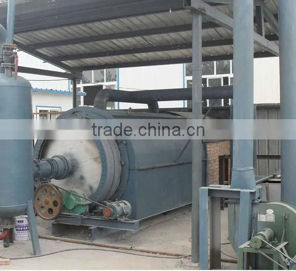 Hot Selling 2015 Newest Tire Recycling Pyrolysis Machine Waste Tire Pyrolysis to Oil Machine With CE photo-2