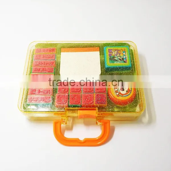 Custom Craft Cartoon Promotional Silicone Rubber Stamp Toy for Kids photo-5