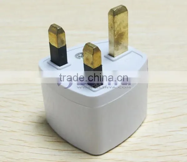 Wholesales Cheap Price AU US EU to UK Adapter Converter 3 Pin AC Power Plug Adaptor Connector photo-4