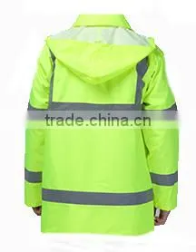 Mens 3M High Visibility Reflective Winter Highway Safety Jacket photo-2
