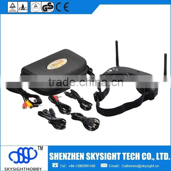 Skyzone 5.8G 32CH Diversity AIO FPV Video Goggles Fpv Camera photo-5