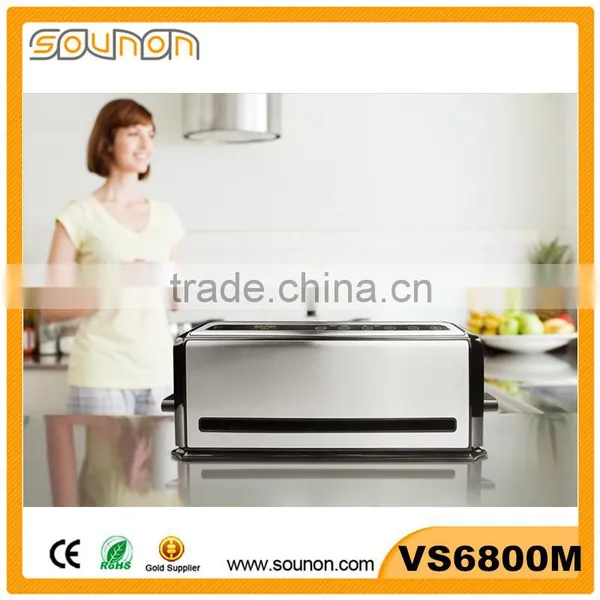 2016 New Arrival Stainless Steel Automatic Household Vertical Food Fresh Packing Machine, Food Saver Vacuum Sealer photo-6