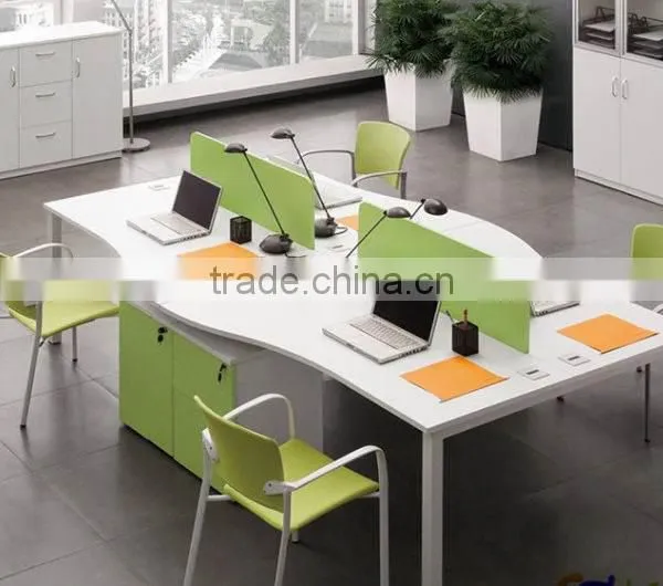 Modern Office Cubicles 4 Person Workstation Desk (SZ-WSB315) photo-3