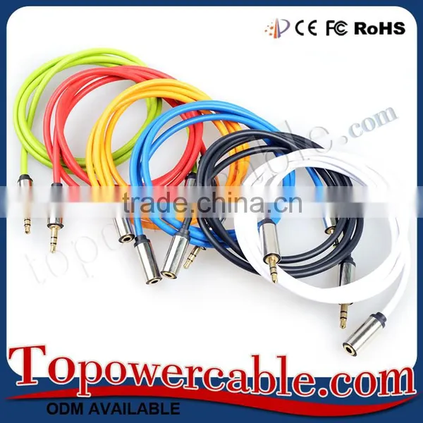 Wholesales Hot Sale 3.5mm Male to Female Audio Cable Extension Splitter photo-3