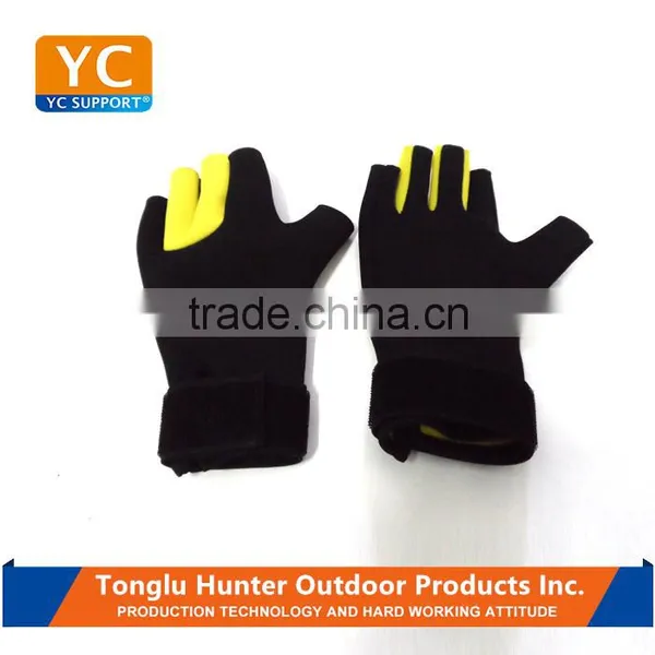 High Quality Weightlifting Training Fitness Neoprene Workout Gloves photo-2
