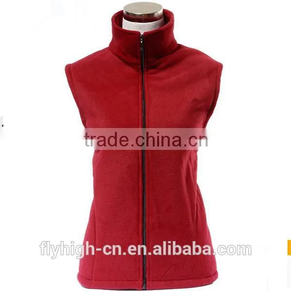 Promotional Apparel Warm Women Polar Fleece Waistcoat photo-2