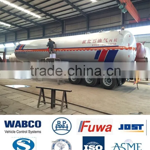 LPG Tank Trailer 40000 Liters, 40000 Liters ASME LPG Gas Truck Trailer, ASME LPG Truck Trailer photo-6
