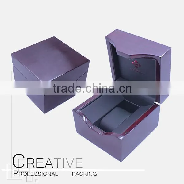 Creative LED Light Wooden Packaging Watch Box