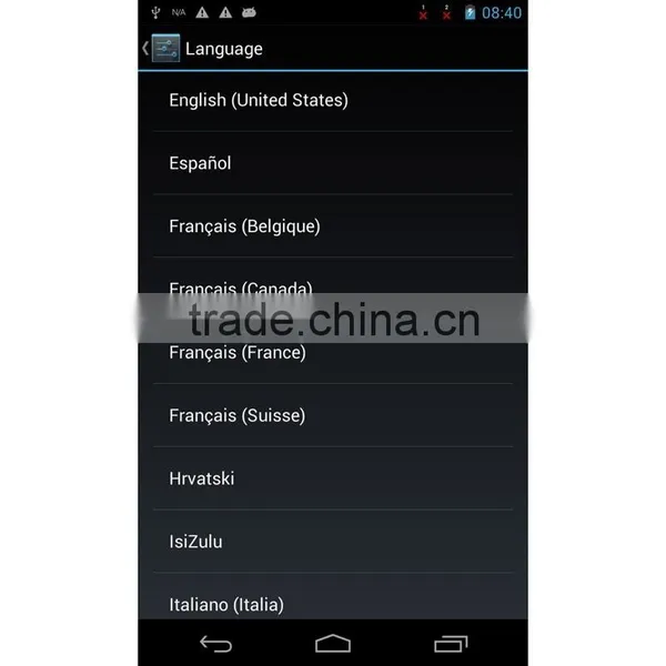 Factory Android 4 Wi-Fi 8GB Quad Core 7 Inch 3G Red Tablet photo-5