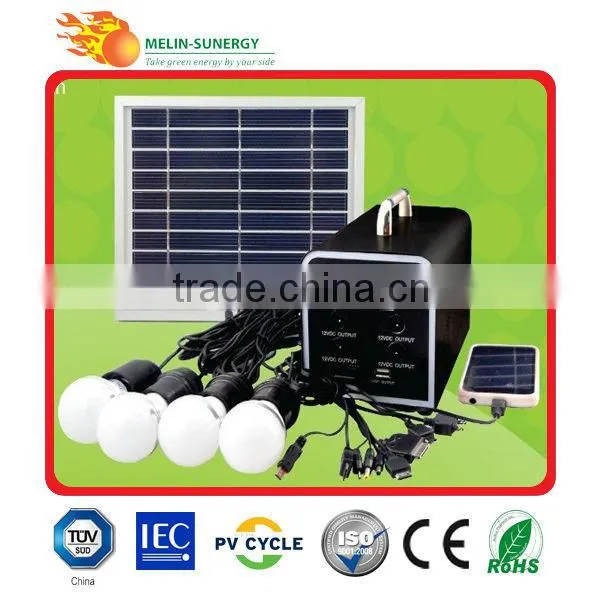 10W Solar Home Lighting System