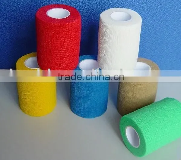 Self-adhesive bandage