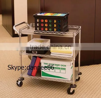 Commercial Utility Cart L 34" x W 18" x H 34.5" photo-2