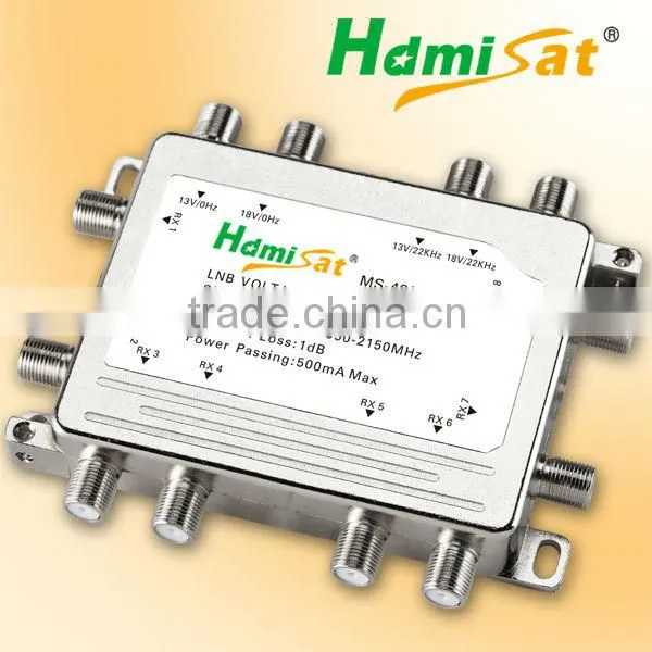 Hot Selling 4 In 8 Outputs Satellite Multiswitch