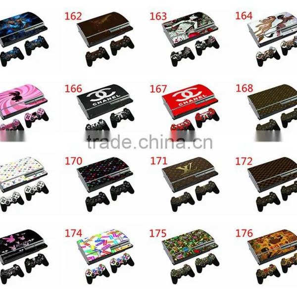 High Quality Vinyl Skin Sticker Decal Cover for PS3 Controller Game Sticker for PS3 Console photo-2
