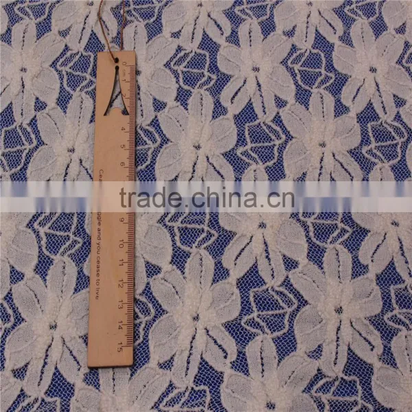 Nylon Chemille Soft Stretch Lace Fabric photo-2