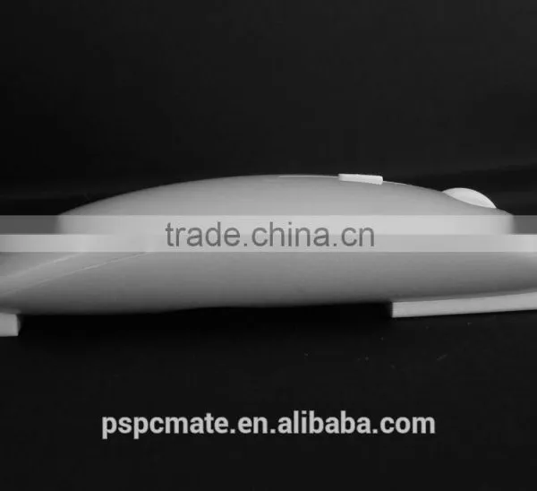 White Color Gloosy Finish Flat 2.4ghz Usb Wireless Optical Mouse Driver for Laptop and PC photo-4