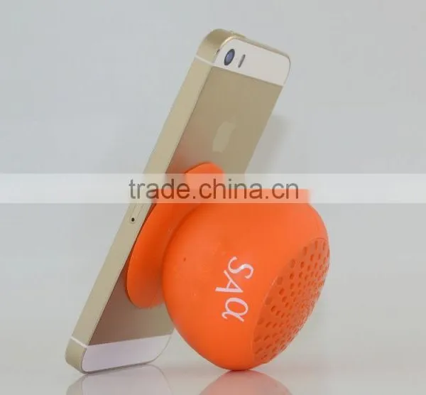 Wholesale Mini Wired Silicon Suction Cup Speaker With Lithium Batteries photo-5