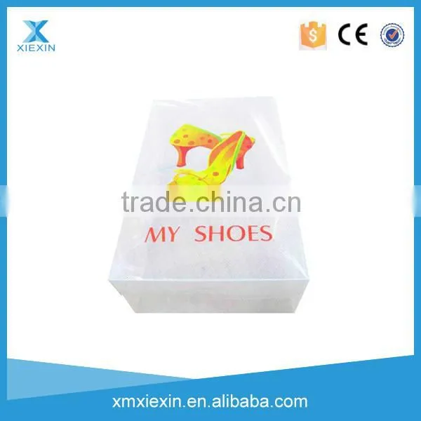 2015 Hot Sell Plastic PP Shoe Box,custom Best Sell Clear Shoe Box Wholesale photo-4