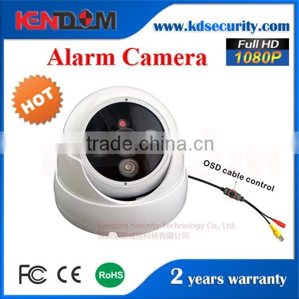 Kendom Special Design 2 Megapixel HD Dome AHD,IP Alarm CCTV Camera Dome With Color Night Vision ip Camera photo-2