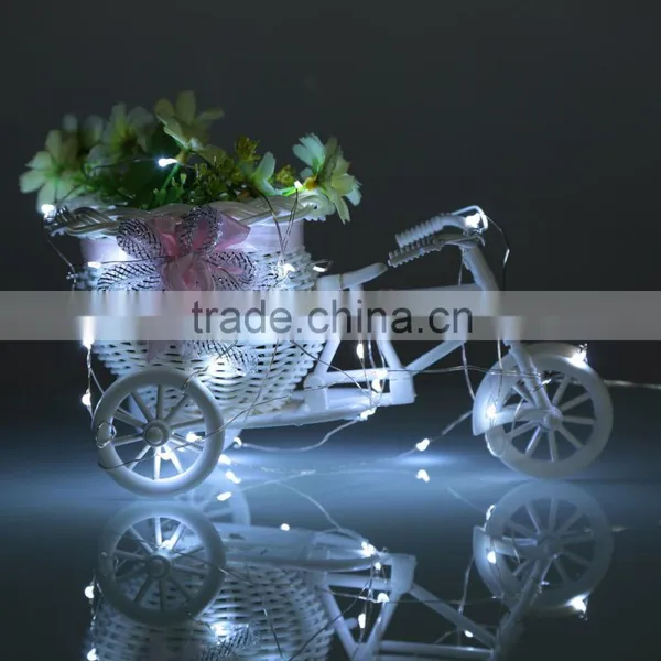 NEW 2M/3M 20/30 LEDs Battery Powered Copper Light String Lamp Party Wedding Home Decor Christmas IP65 Waterproof White/Warm photo-6