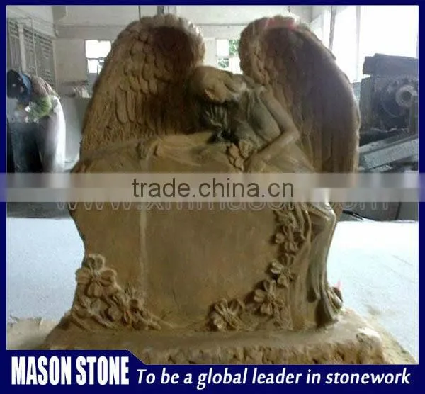 Marble Angel Cemetery Statue