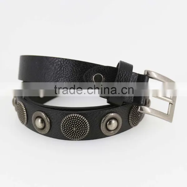 Women's Fashion Flowermetal Studded Jeans Belt With Shiny Rhinestone Accessories in Chinese Factory photo-5