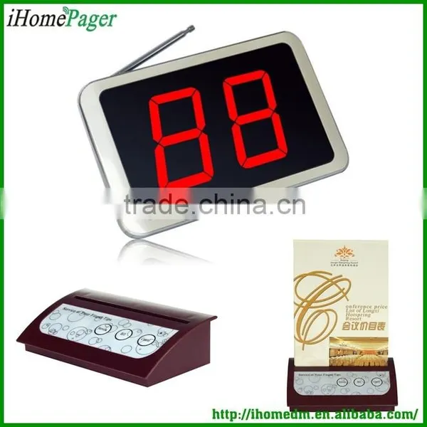 CE Brown Wireless Call Button With Folder ,made in China photo-6