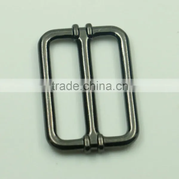 Eco-friendly Heavy Duty Metal Gun Slider Men Belt Buckle for 38mm 1.5 Inch Webbing Strap photo-3