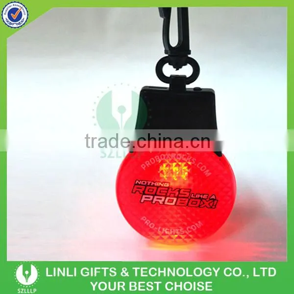 Customized Logo Keychain Reflector Flashing In The Dark photo-6
