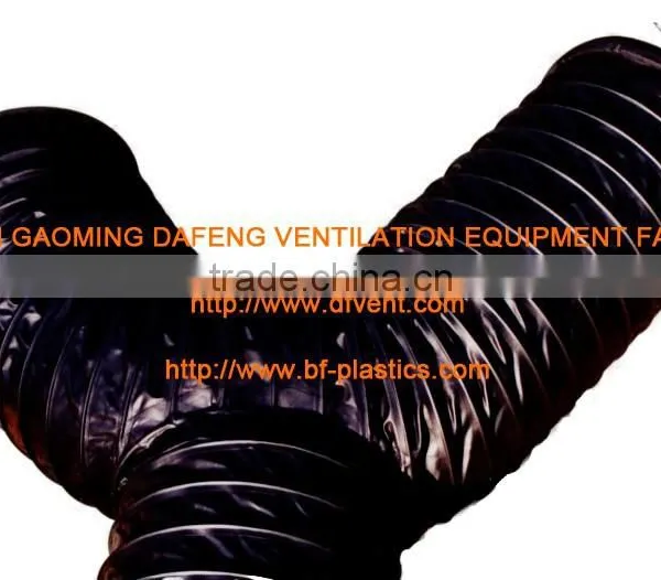 PVC Spiral Y Junction Mining Tunnel Fire Resistant Duct photo-2