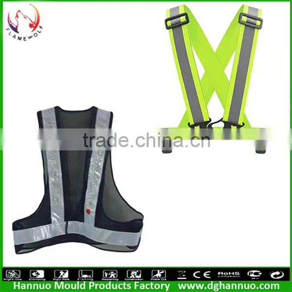 Safety Reflective Vest Reflective Safety Straps Vest Motorcycle Reflective Vest