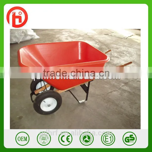 Plastic Garden In Cheap Price WheelBarrow WB9600 photo-2