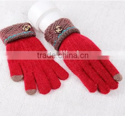 Factory Direct Sale Finger Touch Screen Gloves Leisure Design photo-5