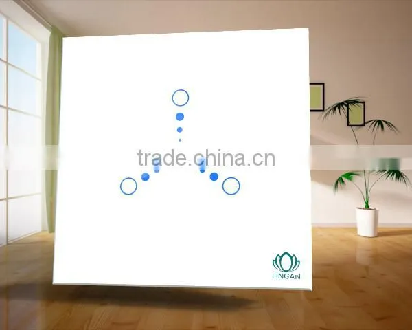 Touch Screen Switch HOT SALE Phone Control Smart Light Switch Zigbee Smart Home Automation System photo-2