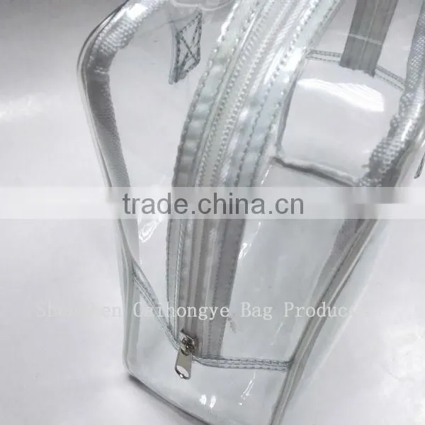 Hot Sale Clear Pvc Tote Cosmetic Bag,packaging Clear Pvc Cosmetic Bag photo-2