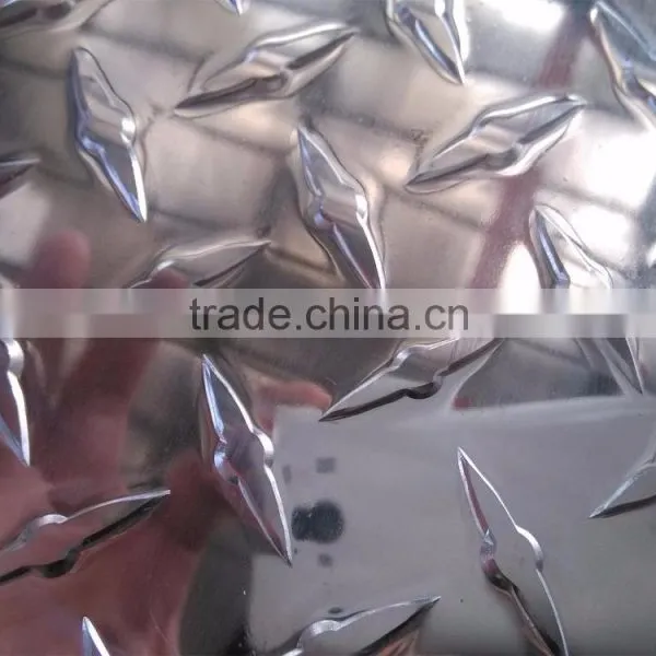 Wholesales Price Aluminum Diamond Plate 5052 5754 5083 5005 Five Bars China Manufacturer photo-2