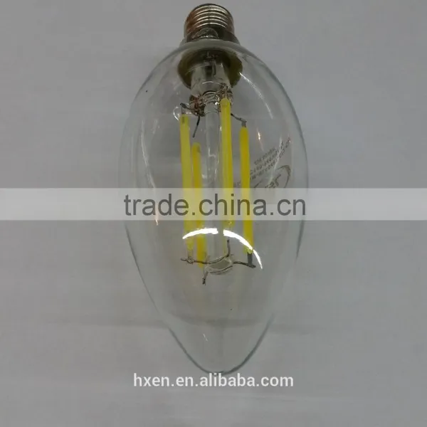 Clear Frosted Led Filament Bulb Dimmable C35 E12 4w Led Candle Bulb photo-4