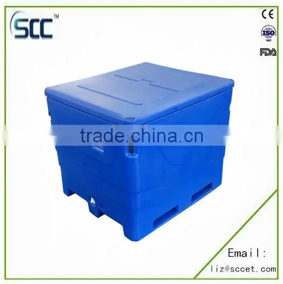 1000L Large Size PE Fish Storage Container, LLDPE Container by Rotomolding photo-2