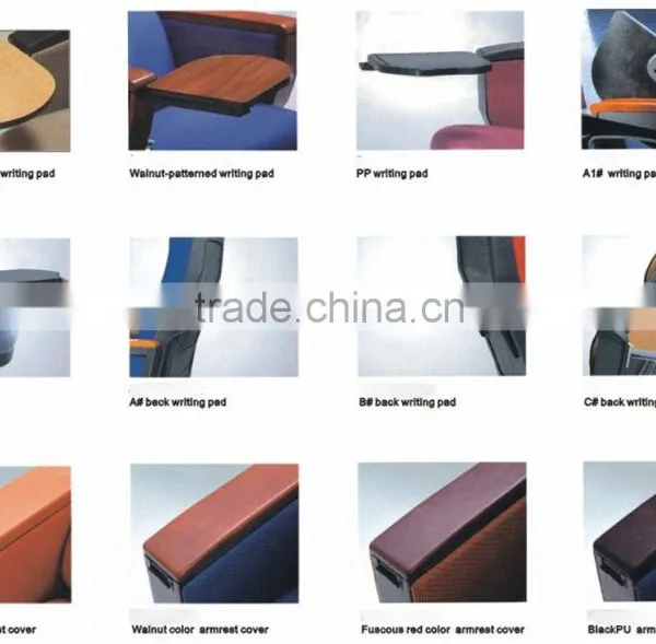 Perfect Desing Wood Armrest Auditorium Chair and Desks photo-2