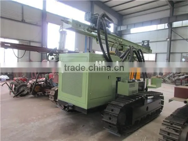 DFD-130M Anchor Drilling Machine, Crawler Mounted Screw Pile Drilling Rig photo-4