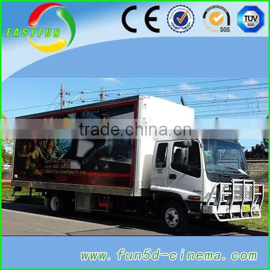 Professional 5D Cinema Car Trucks/luxury 5d Cinema Electric 7D Film System