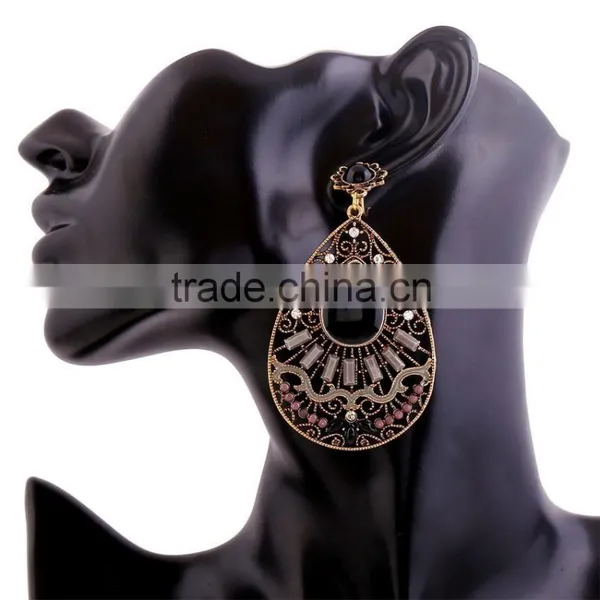 2015 Wholesale Fashion Drop Earring Imitation Diamond Beaded Earring photo-4
