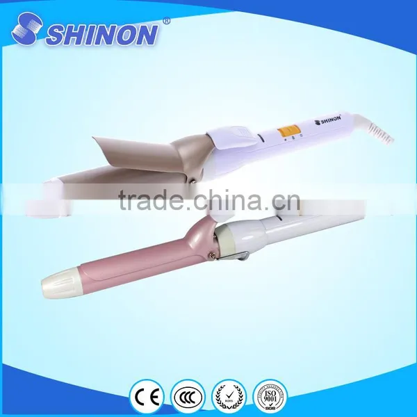 SHINON Round Hair Iron Hair Curling Iron of Cone