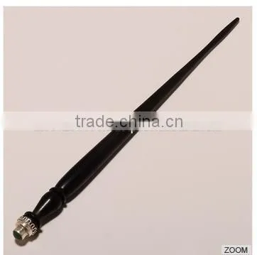 H0001-STERLING SILVER TURQUOISE HAIRSTICK 9.40