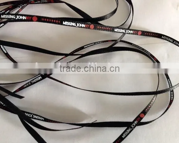 Custom Satin Ribbon Hangers Printing
