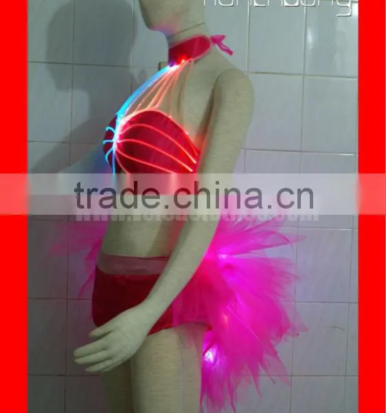 Remote Controlled Belly Dance Performance Costumes, Belly Dancing Costume photo-2