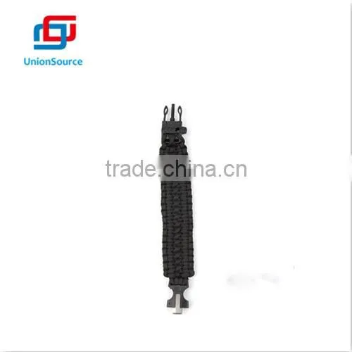 Supplies Cheap Whistle and Flint Survival Paracord Bracelets For Sale photo-2