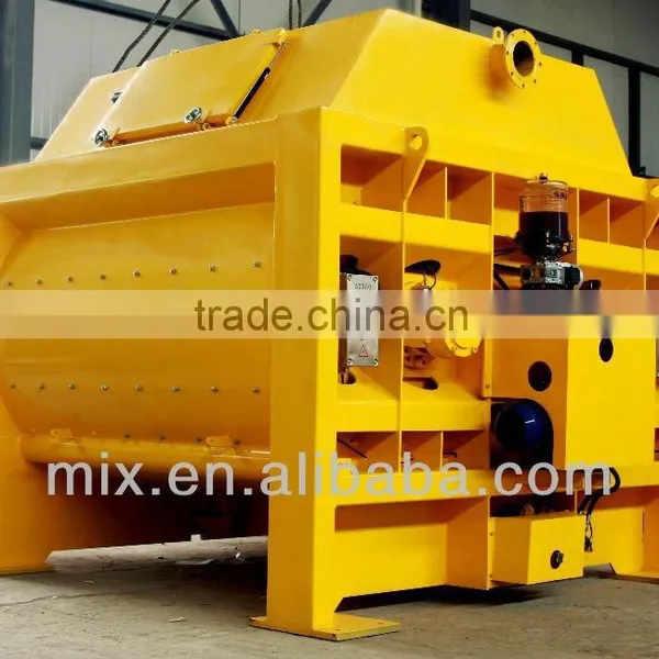 3000L Double Shaft Concrete Mixer in Concrete Mixers