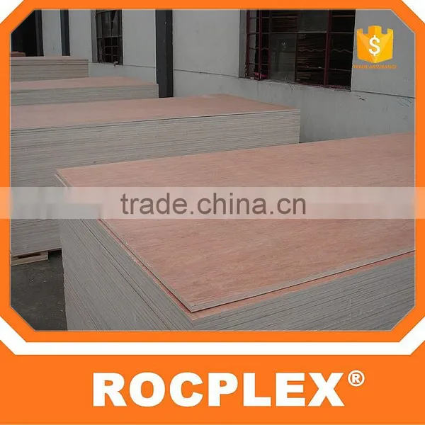 Wood Grain Color Melamine Paper Coated Plywood for Decorate photo-3